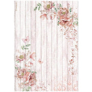 STAMPERIA A4 Rice Paper - ROSELAND DFSA4779